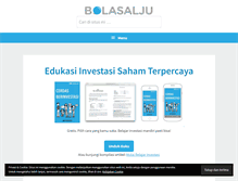 Tablet Screenshot of bolasalju.com